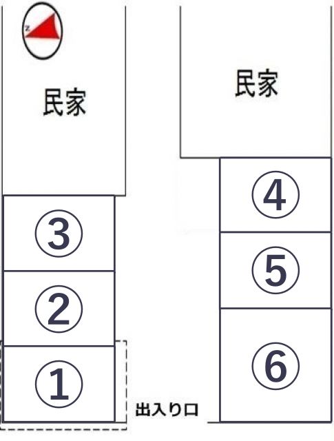 枚方公園駐車場【掲載のルート写真をご確認ください】の駐車場写真