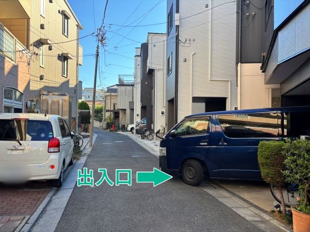 [81a26]本木1丁目19◯個宅アキッパ駐車場の駐車場写真