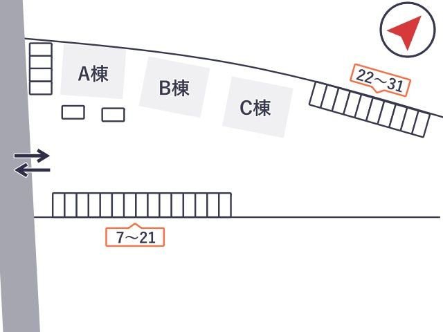 アンリシール駐車場の駐車場写真