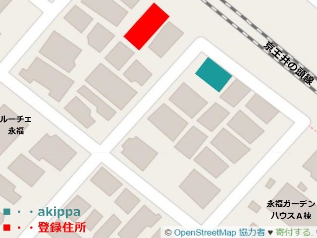 駐車場周辺地図