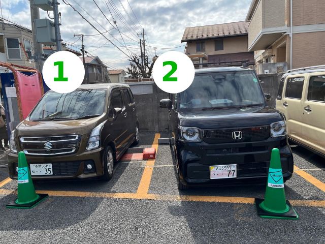 朝日町2丁目 東都パークの駐車場写真