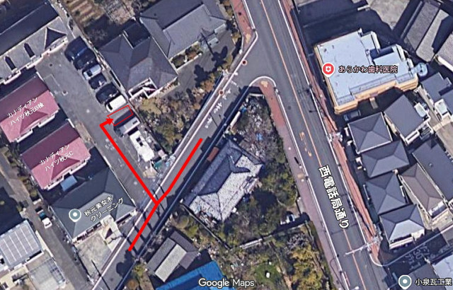 美女木2丁目10-4駐車場の駐車場写真