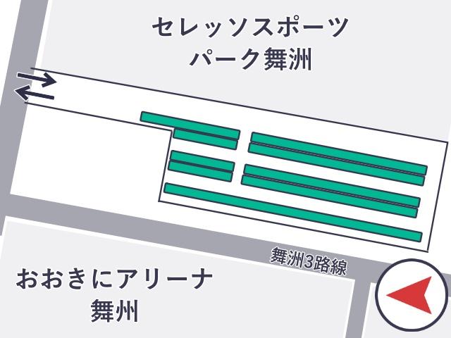 セレッソスポーツパーク舞洲駐車場の駐車場写真