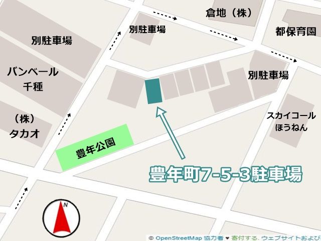 駐車場周辺地図