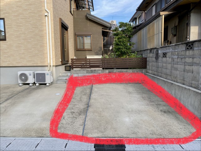 広野町寺山　田中邸駐車場の駐車場写真