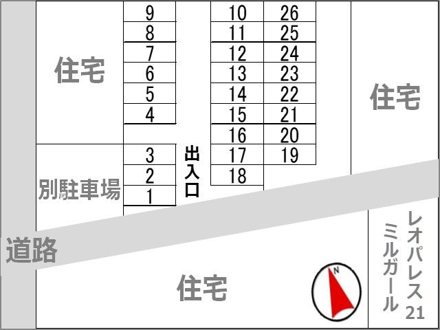 駐車場区画図