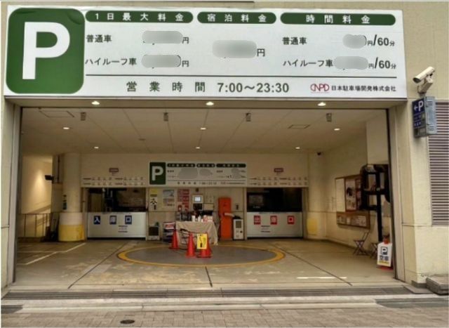 3/2~3/6限定  cocoti SHIBUYA駐車場【高さ154.9cm以下：7:00~22:00】の駐車場写真