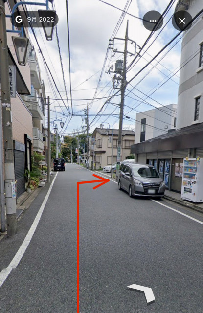 上丸子八幡町1465-10駐車場の駐車場写真