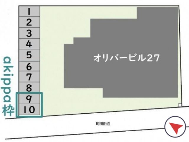 オリバービル27駐車場の駐車場写真