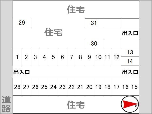 駐車場区画図