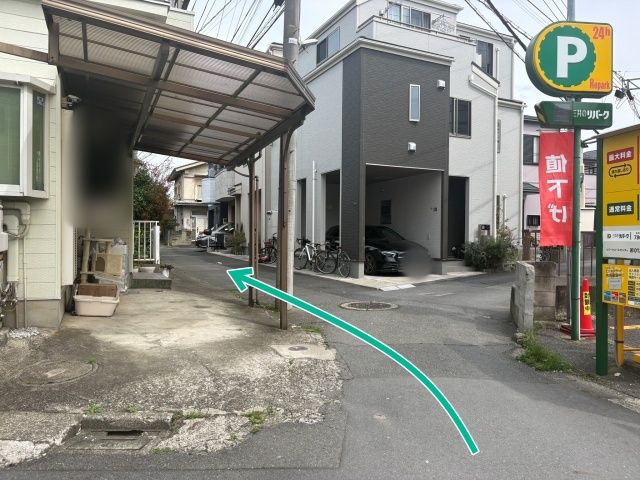 [853e3]中原区中丸子▽個宅アキッパ駐車場の駐車場写真