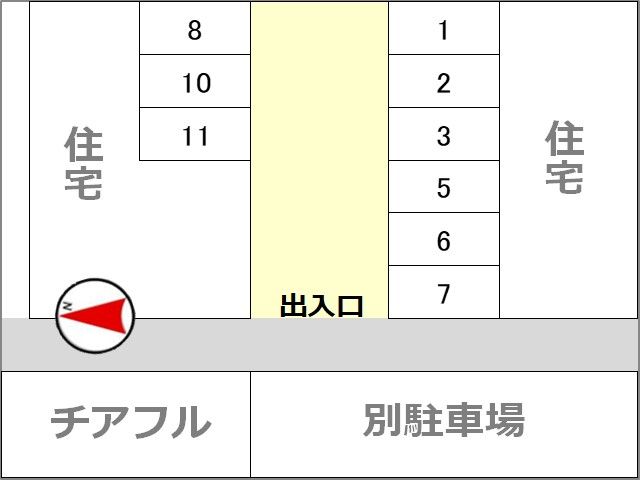 駐車場区画図