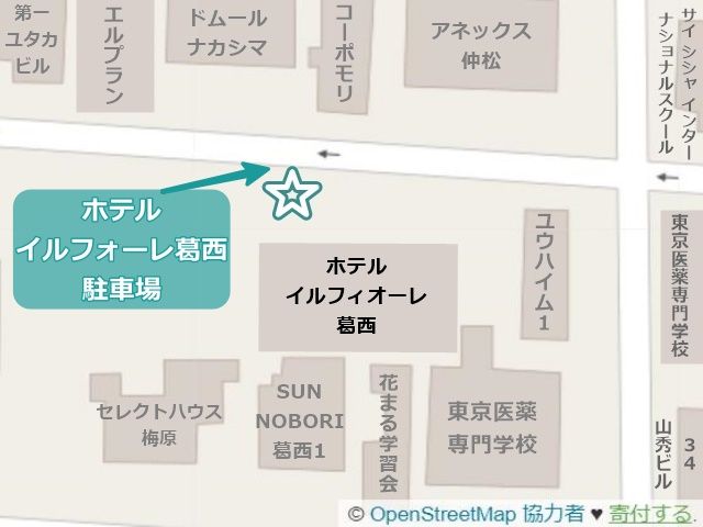 駐車場周辺地図
