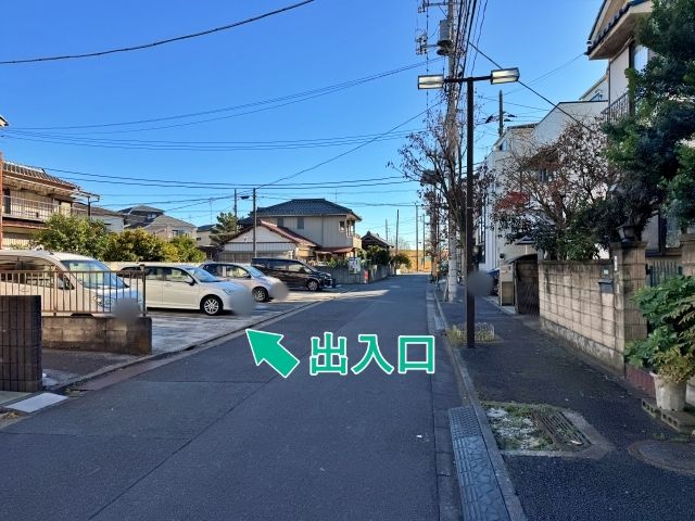 [8672c]北篠崎2丁目24 月極アキッパ駐車場の駐車場写真