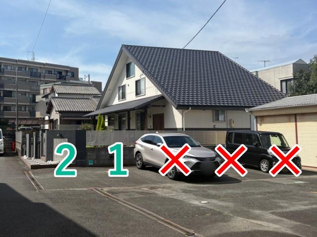 中央区上島1丁目6-31▽アキッパ駐車場の駐車場写真