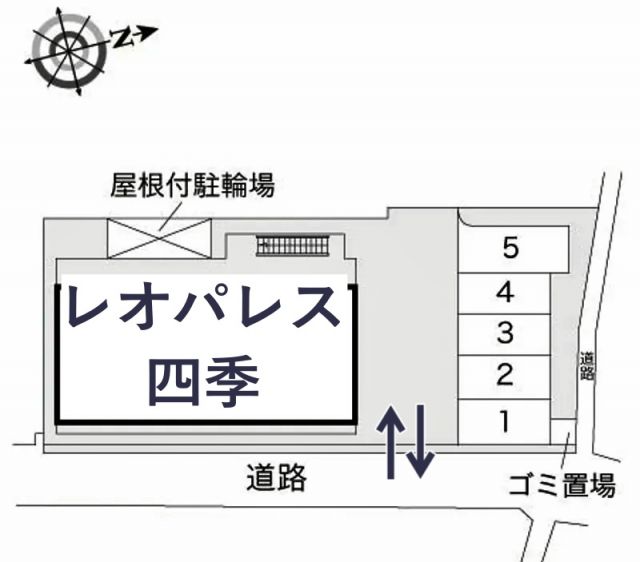 レオパレス四季駐車場【22551】の駐車場写真
