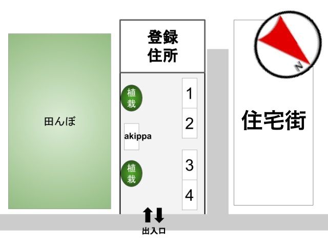 駐車場区画図