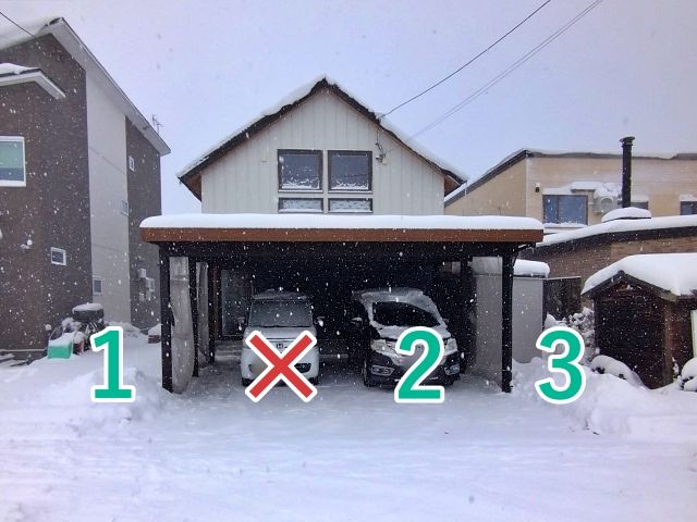 豊平区福住1条9丁目5-12駐車場の駐車場写真