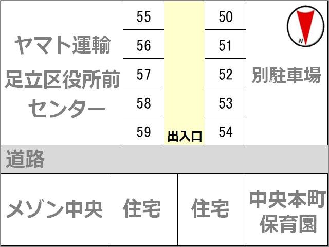 駐車場区画図