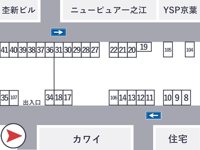 駐車場区画図