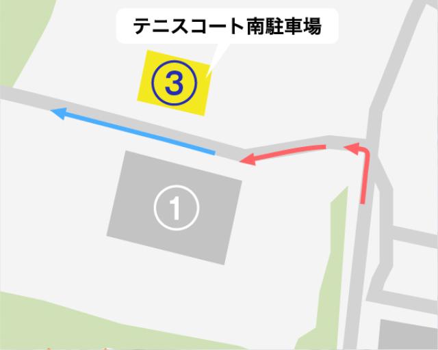 ③テニスコート南駐車場【第39回須坂みんなの花火大会公式】の駐車場写真