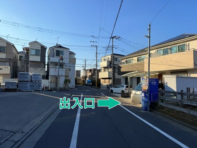 [87f37]鹿骨1丁目2☆個宅アキッパ駐車場の駐車場写真