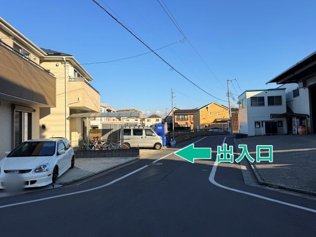 [87f37]鹿骨1丁目2☆個宅アキッパ駐車場の駐車場写真