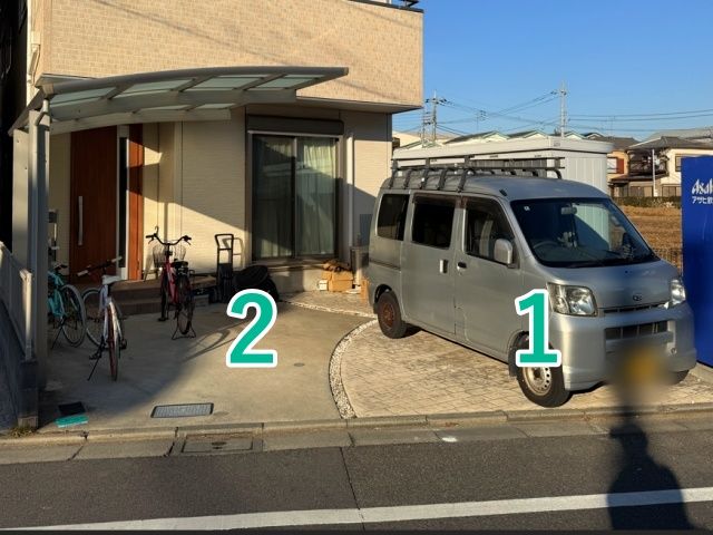 [87f37]鹿骨1丁目2☆個宅アキッパ駐車場の駐車場写真