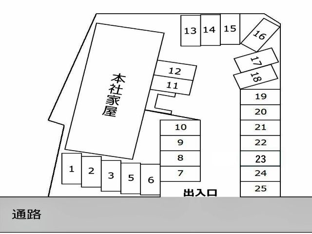 駐車場区画図