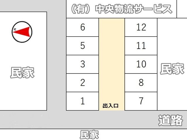 駐車場区画図