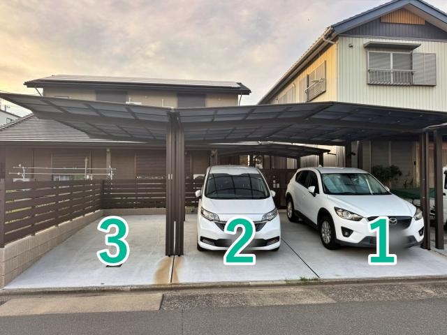 白砂町1丁目11 個人宅☆アキッパ駐車場の駐車場写真