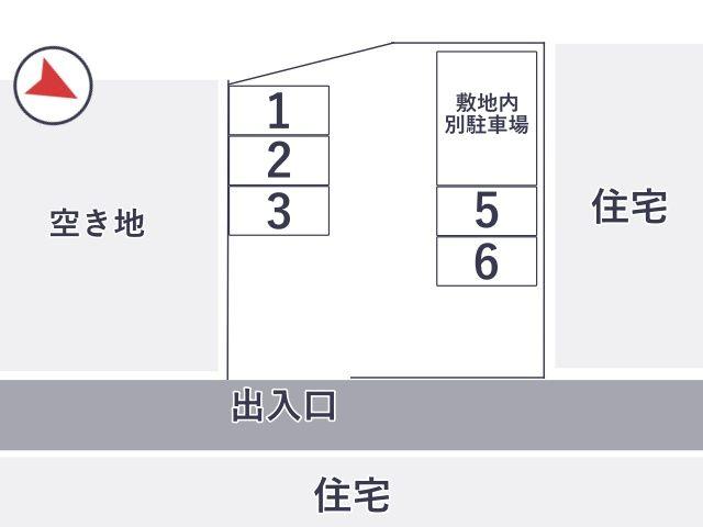 akippa 己斐中3丁目駐車場の駐車場写真