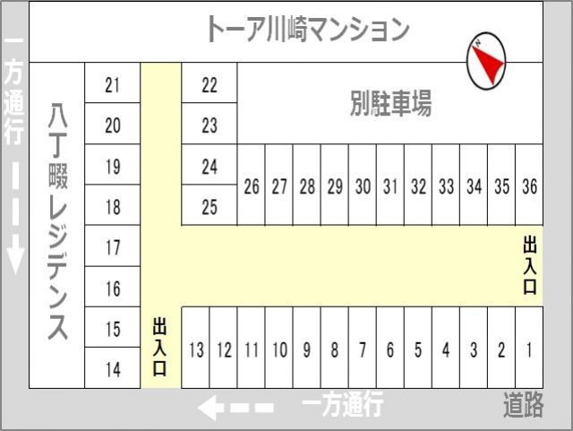 駐車場区画図