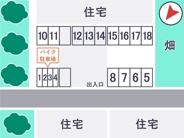 駐車場区画図
