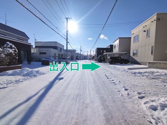 豊平区福住3条7丁目9-12駐車場の駐車場写真