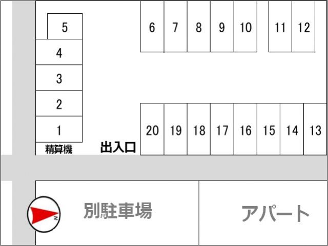 駐車場区画図