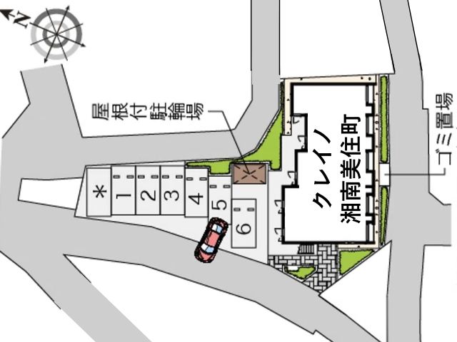 クレイノ湘南美住町駐車場【55922】の駐車場写真