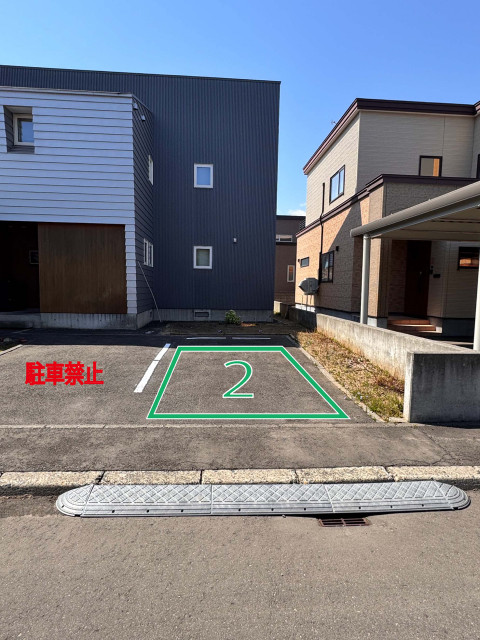 北18条東21 個人宅☆アキッパ駐車場の駐車場写真