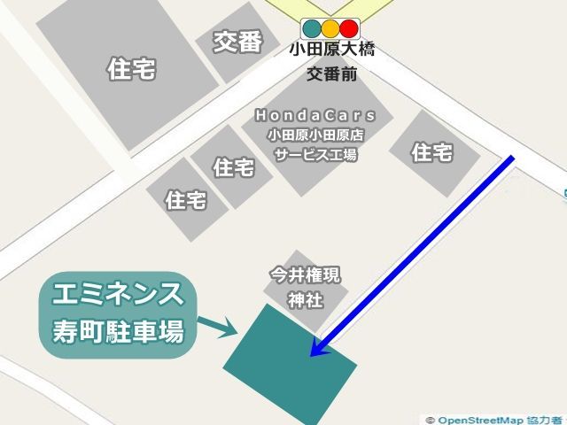 駐車場周辺地図