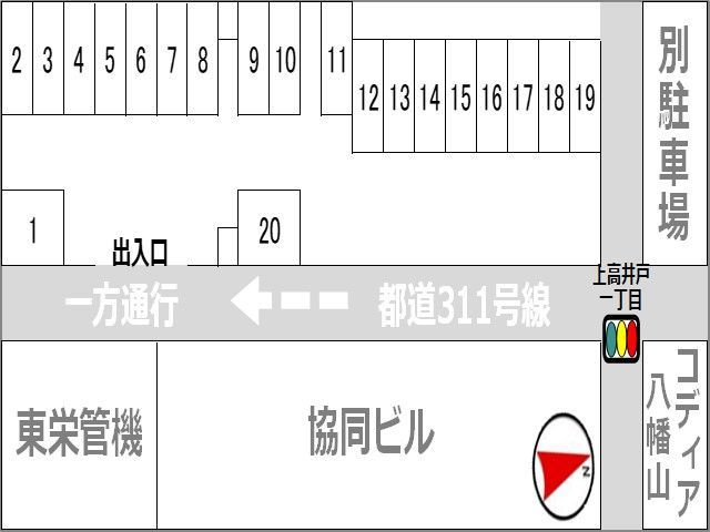駐車場区画図