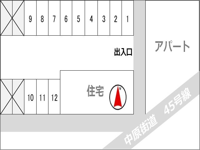 駐車場区画図