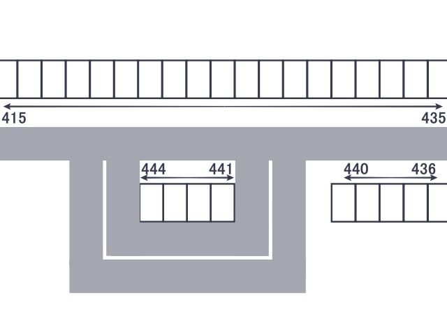 4階駐車場区画図