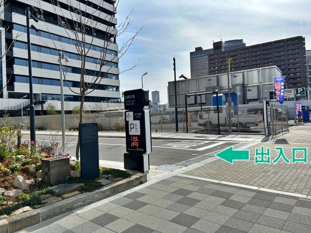 【LR車両155cm以下限定】Nakanoshima Qross【イベント日パック:16:00～22:00】【機械式】の駐車場写真