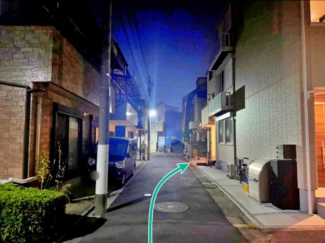 [8e8f1]お花茶屋2丁目4 個宅アキッパ駐車場の駐車場写真