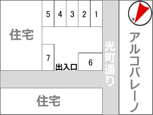 駐車場区画図