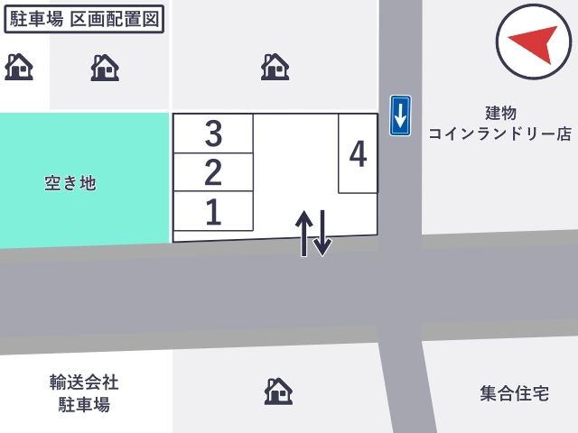 リロの駐車場 東伊興の駐車場写真