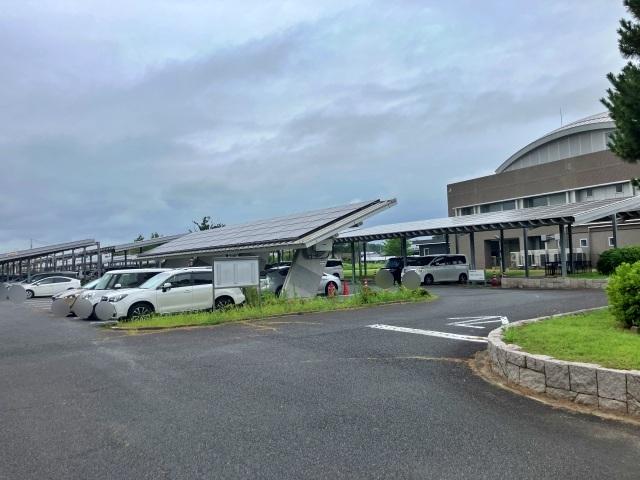東海村役場駐車場【水戸ホーリーホックホーム戦公式駐車場】の駐車場写真