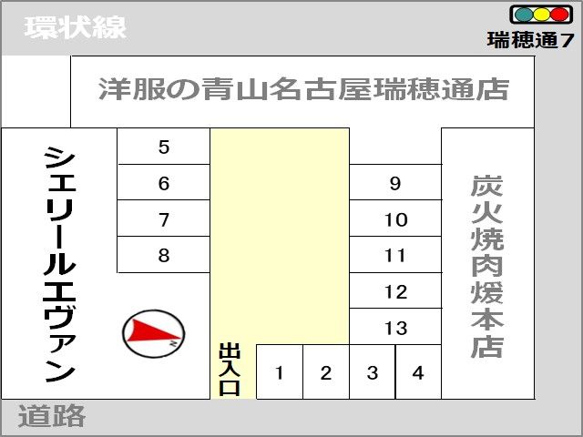 駐車場区画図