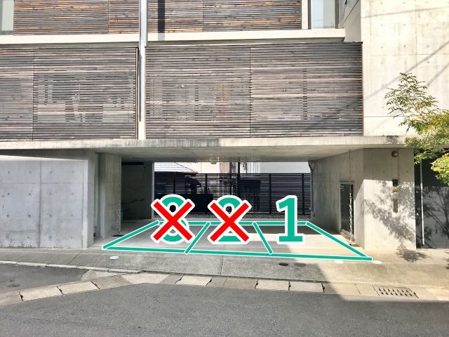 六本松(谷1丁目)駐車場【ご利用時間 8:00～23:00】の駐車場写真