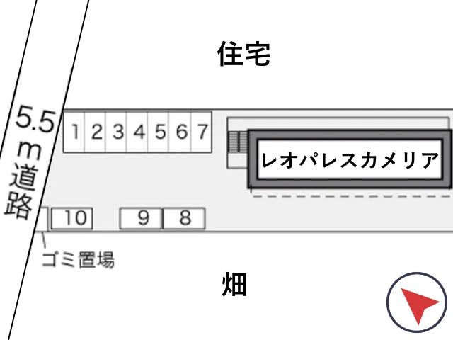 レオパレスカメリア駐車場【29955】の駐車場写真